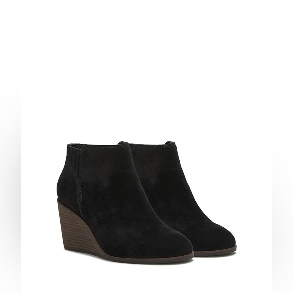 Lucky Brand wedge suede bootie